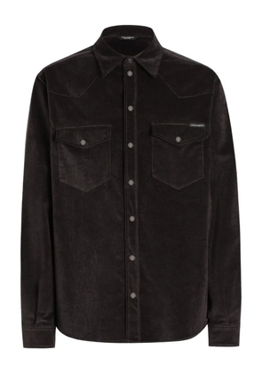 Dolce & Gabbana corduroy shirt - Grey