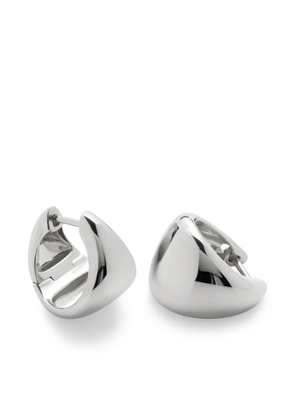 Monica Vinader small Tapered Hoop earrings - Silver