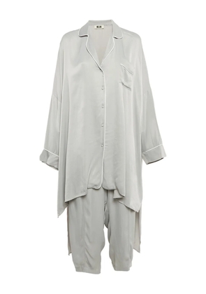 mii 2024 crepe trousers (set of two) - Grey