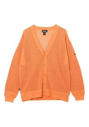 MANASTASH hemp mesh cardigan - Orange