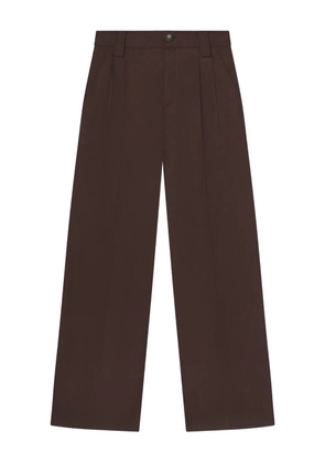 A.L.C. pleat-detailed trousers - Brown