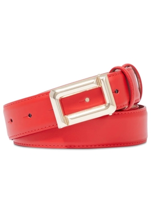 Lancel Angele leather belt - Red