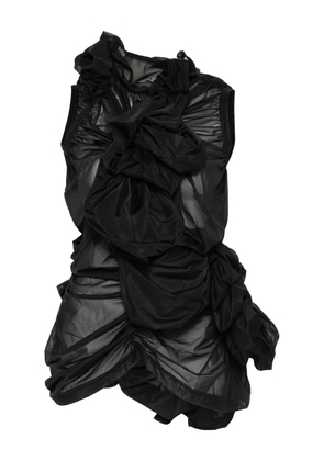 Comme Des Garçons ruffled T-shirt - Black