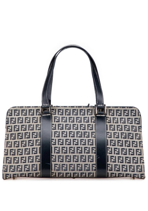 Fendi Pre-Owned 2000-2010 Zucchino Canvas handbag - Blue
