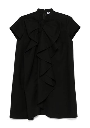 Viktor & Rolf bow-detail mini dress - Black