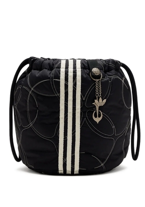 adidas quilted drawstring holdall - Black