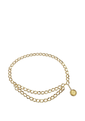 CHANEL Pre-Owned 1990-2000s CC-charm belt - Gold