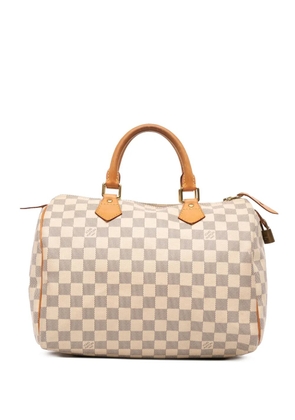 Louis Vuitton Pre-Owned 2013 Damier Azur Speedy 30 boston bag - White
