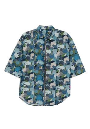 CROQUIS floral-print shirt - Blue
