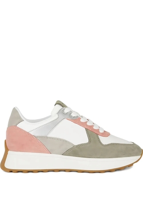 Geox panelled sneakers - White