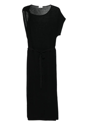 P.A.R.O.S.H. twist-detail maxi dress - Black