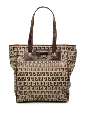 Fendi Pre-Owned 2000-2010 Zucchino Canvas tote bag - Brown