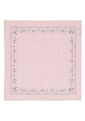 Polo Ralph Lauren paisley-print cotton scarf - Pink