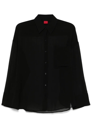 HUGO sheer shirt - Black