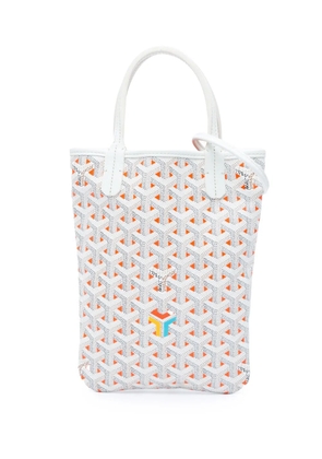 Goyard Pre-Owned 2022 Goyardine Poitiers Claire Voie satchel - White