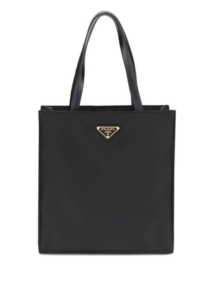 Prada logo-detail tote bag - Black