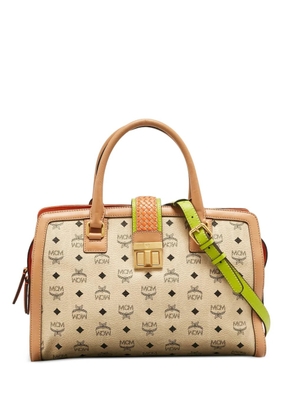 MCM Pre-Owned canvas tote bag - Neutrals