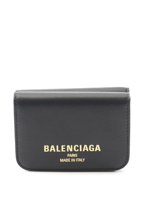 Balenciaga Pre-Owned 2005-2025 Mini Smooth Calfskin Cash 2.0 Wallet small wallets - Black