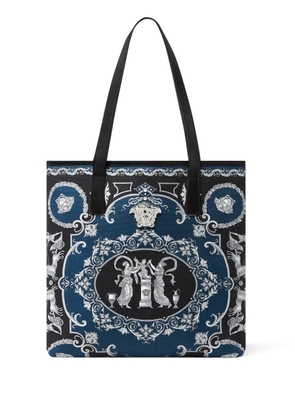 Versace La Medusa cotton tote bag - Blue