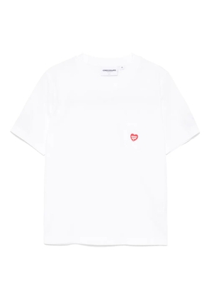 CHOCOOLATE logo-patch T-shirt - White
