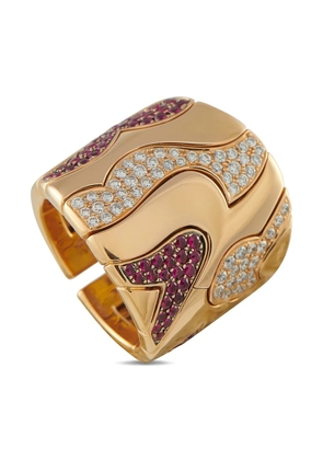 MARINA B diamond ruby ring - Gold