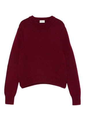Moncler round-neck sweater - Red