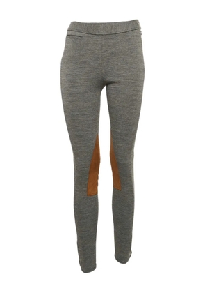 Polo Ralph Lauren Vintage knee-patches leggings - Grey