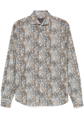 Orian floral print shirt - Grey