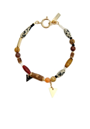 MARANT Yulian beaded-embellishment bracelet - Brown