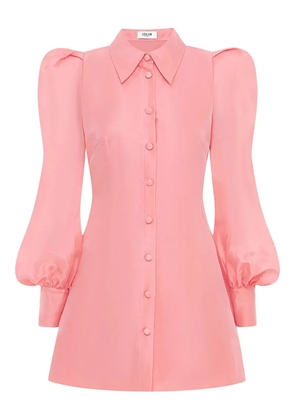 Leo Lin buttoned mini dress - Pink