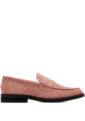 DUKE & DEXTER suede loafers - Pink