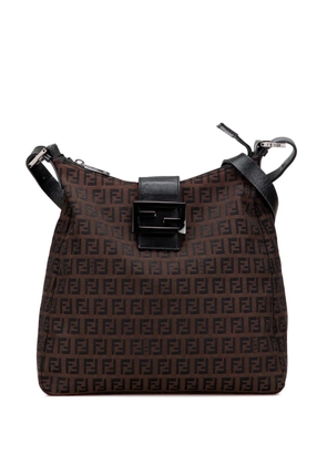 Fendi Pre-Owned 2000-2010 Zucchino Canvas shoulder bag - Brown