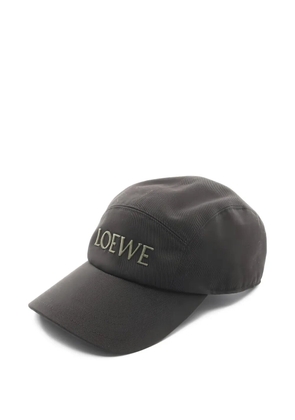 Loewe Pre-Owned 2020's embroidered camp cap - Brown