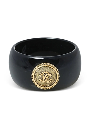 Roberto Cavalli Vintage logo-engraved bracelet - Black