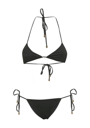 Gucci Pre-Owned self-tie bikini - Black