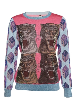 Gucci Pre-Owned printed sweater - Blue