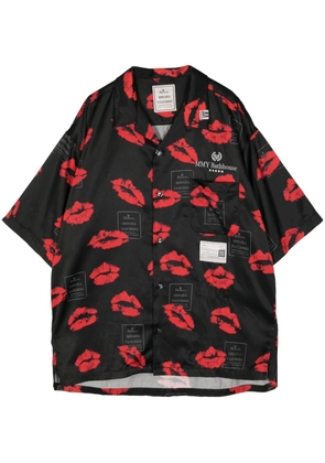 Maison MIHARA YASUHIRO graphic-print shirt - Black