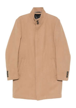 Karl Lagerfeld single-breasted coat - Brown