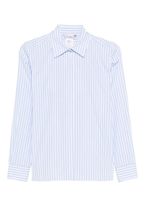 Max Mara stripe-pattern shirt - Blue