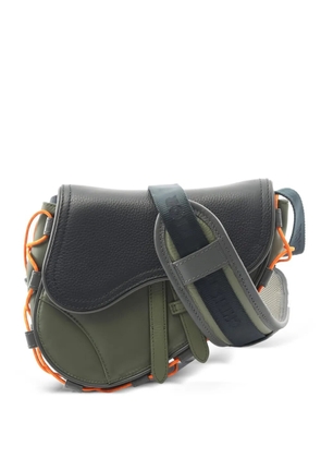 Christian Dior Pre-Owned x sacai 2010s Saddle messenger bag - Green