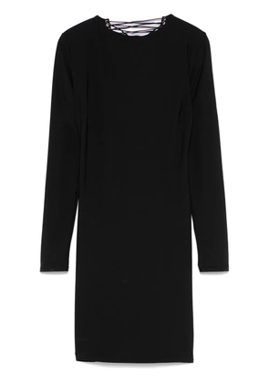 Maison Close Nuit Infinie open-back mini dress - Black