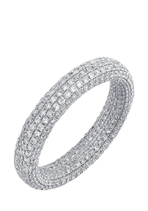 SHAY 18kt white gold Inside Out eternity ring