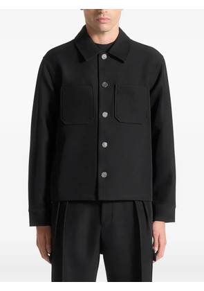 Manière De Voir Benoit pocket shirt - Black