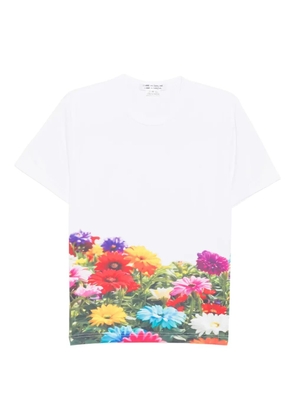 Comme Des Garçons Comme Des Garçons all-over print T-shirt - White