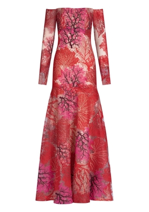 Silvia Tcherassi Rafaella off-shoulder dress - Red