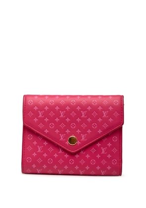 Louis Vuitton Pre-Owned 2021-2025 Nanogram Victorine Wallet small wallets - Pink