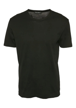 Dolce & Gabbana Pre-Owned crew-neck cotton T-shirt - Black