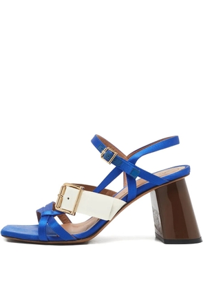 Marni Pre-Owned 50mm satin sandals - Blue