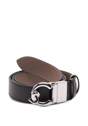 Coccinelle C-Me logo-buckle belt - Black