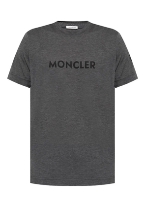 Moncler logo-print short-sleeve T-shirt - Grey